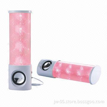 3 Flashlight Portable Speakers, Glitters Automatically, Sized 253 x 73 x 53mm
